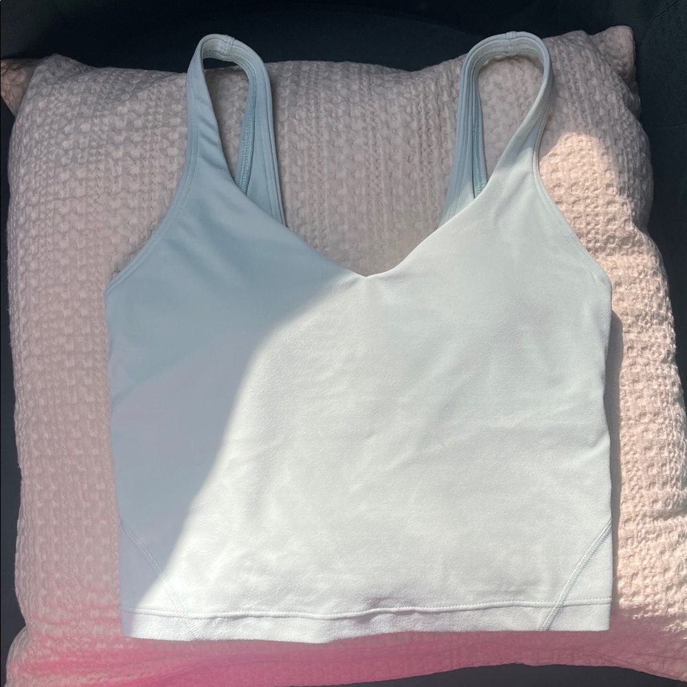 Lululemon Light Blue Tank Top